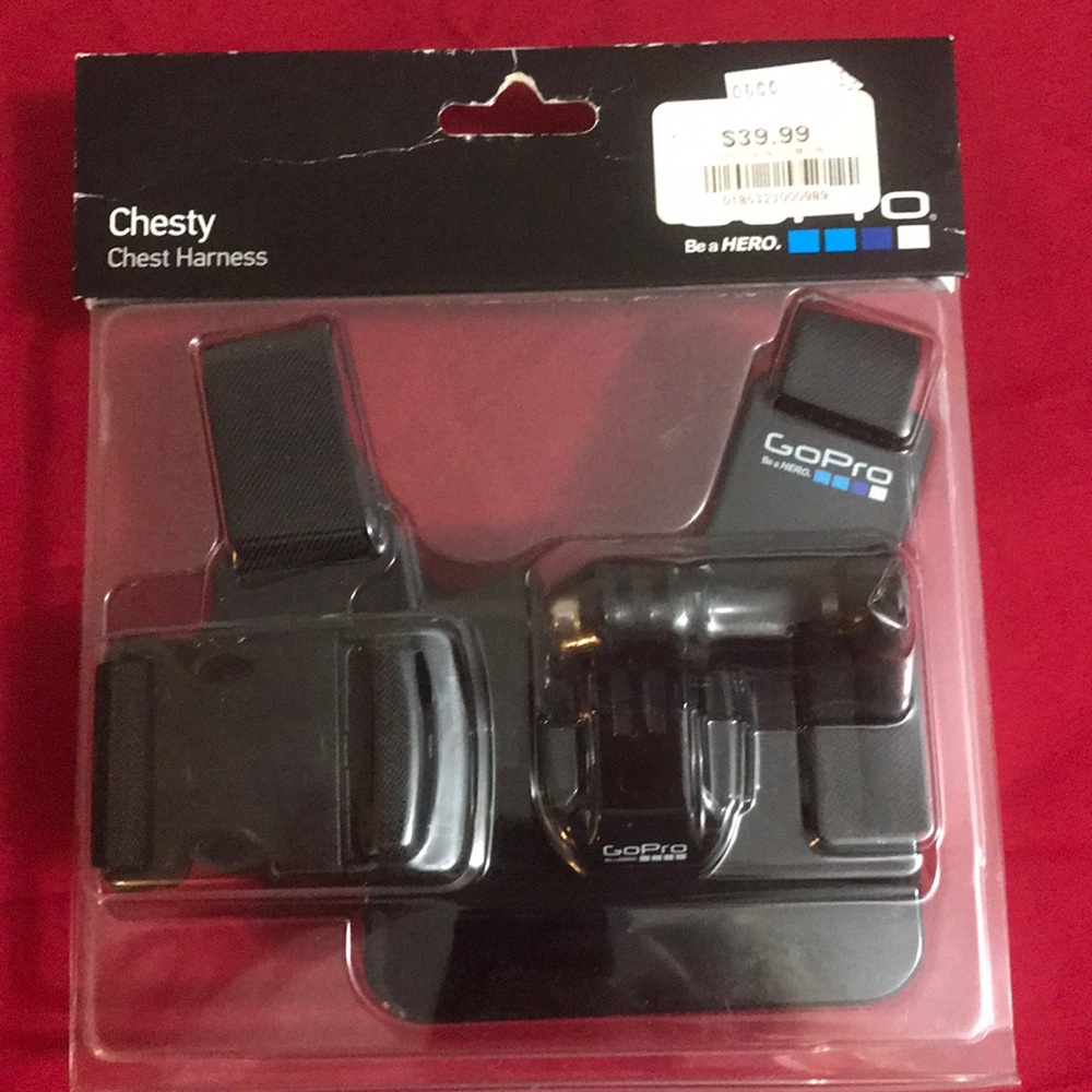 GoPro Chesty Chess Harness NIB